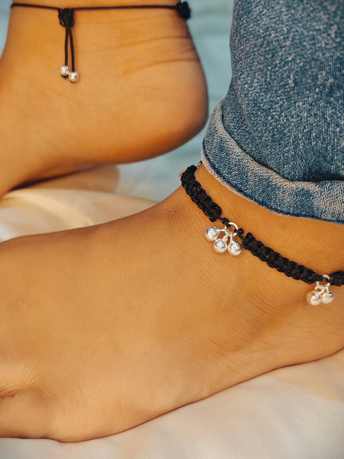 Black Thread Bajni Chan, Chan Anklet
